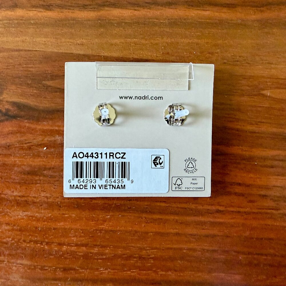 Nadri Everleigh Stud Earrings - Picture 2 of 3